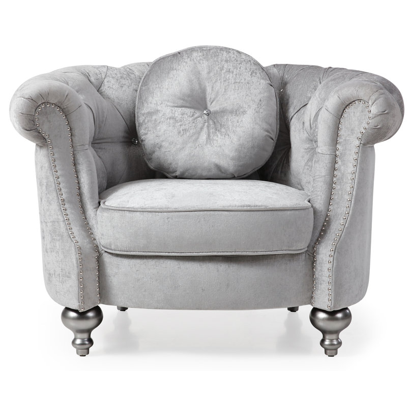 Rosdorf Park Gravesend Chesterfield Chair Wayfair